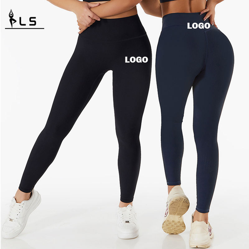 SC101013 Vlastní logo bezproblémové zadek výtah jógových kalhot legíny pro ženy v řezu push up fitness legíny