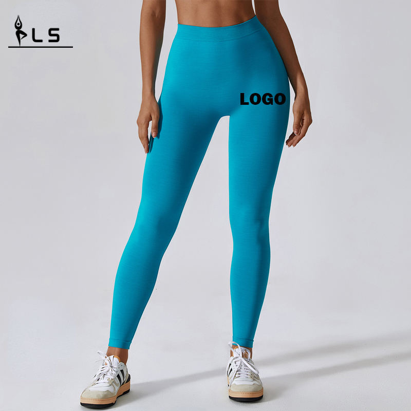 SC10115 ovládat ženy bezproblémové jógové kalhoty Fitness Leggings v řezané vysoce kvalitní kalhotynatahují vysoký pas jóga legging pro ženy