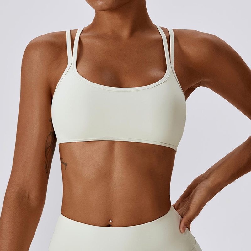 SC10137 Vlastní logo Ženy Workout Sports Bra Velkoobchodní jógová plodina Komprese Rychle suché polstrované sexy tělocvična Sports Bra