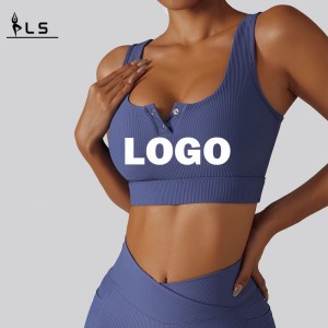 SC10173 Custom Sports Bra High Impact Top Stylish Sexy High Impact Sports Bra Velkoobchod