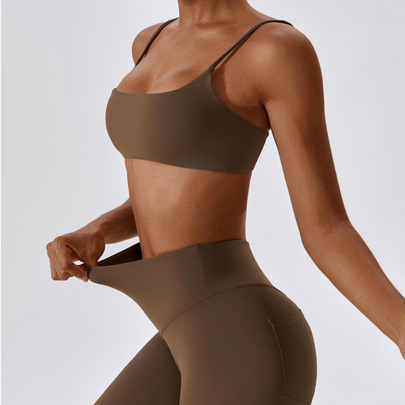SC10181 Aktivní opotřebení soukromých štítků Sports Bra Gym Yoga Bras Sexy Sports Bra Girls Compression Soft Slimming