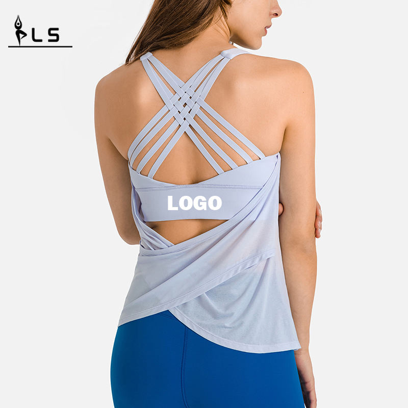 SC10251 Custom Tank Top Stringer Tank Top Bodybuilding Spring Fashion Fashion Loose Blese Yoga Vesta