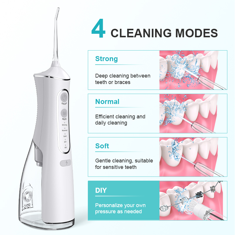 Hot Sale Irigator Cleaner Flosser Frosser Waterflosser Family Teeth Cleaner Portable