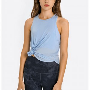 SC102512 Jarní módní volná halenka Hollow Workout Tops Yoga\'\'s Tank Top Womens Yoga Tank Top Otevřená zpět