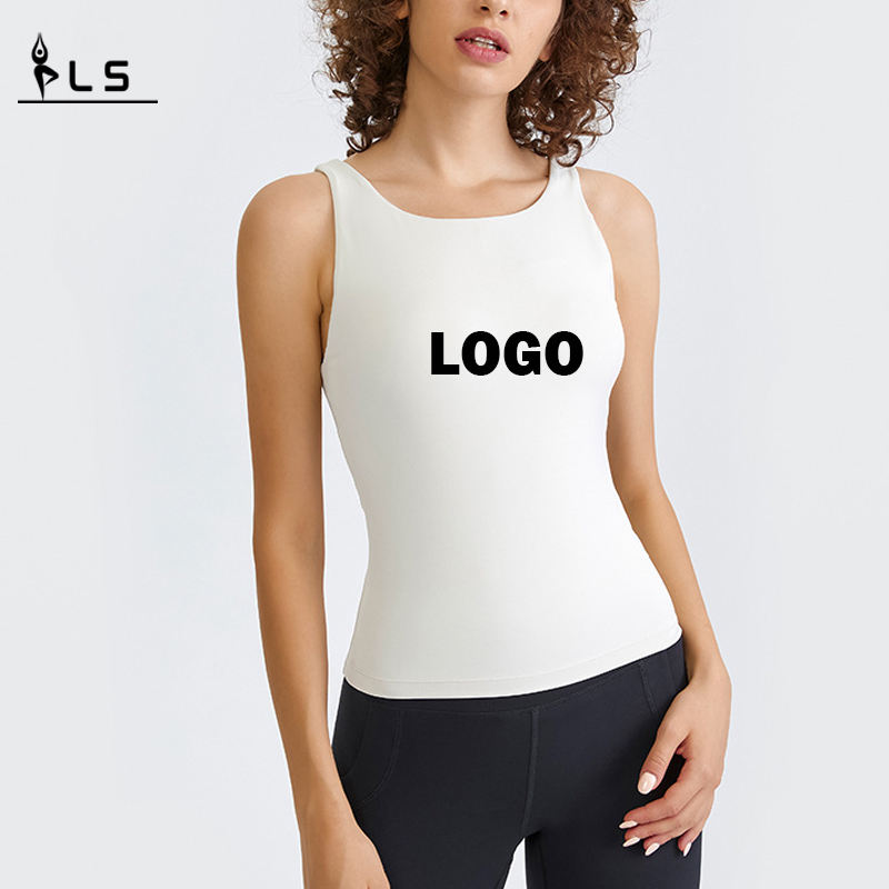 SC102511 Jóga ženy přizpůsobené jóga Top Running Vest Athletic Gym Wear Top Vesta Sportswear trénink jógy Tank Top
