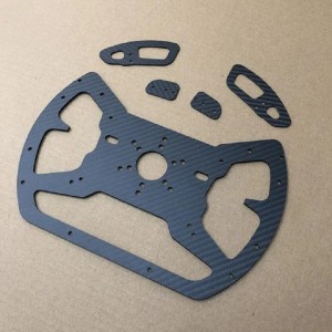 Vlastní RC Car Boat FPV Racing Drone Aircraft CNC Milling Carbon Fiber Parts 3K z uhlíkových vláken