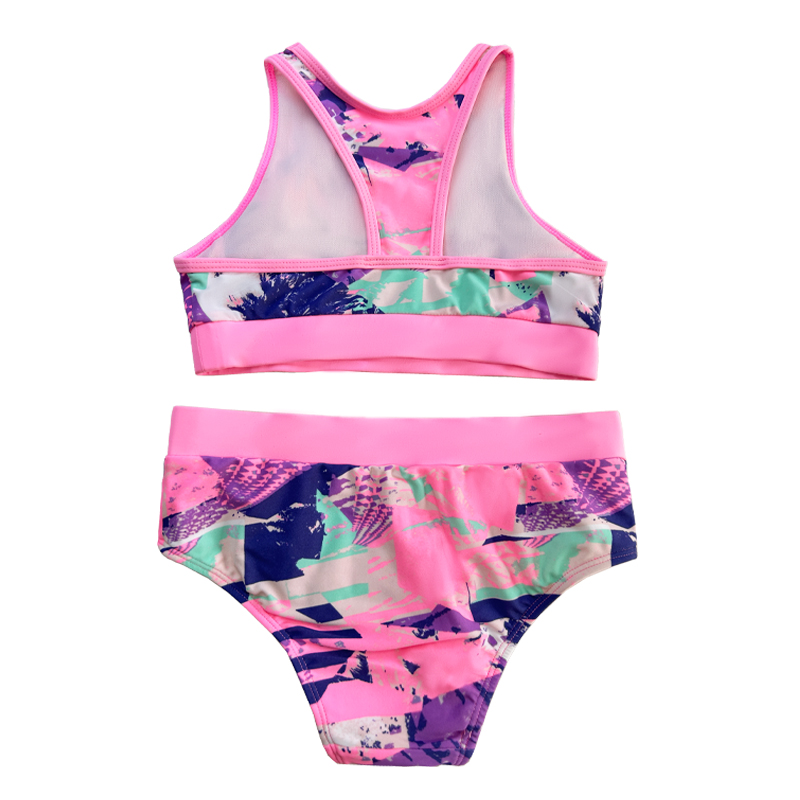 Camisole Twice Printed Swimsuit for Kids