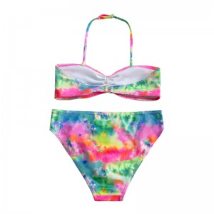 Děti \\\\ \'plavky s barvou krku a gradientu