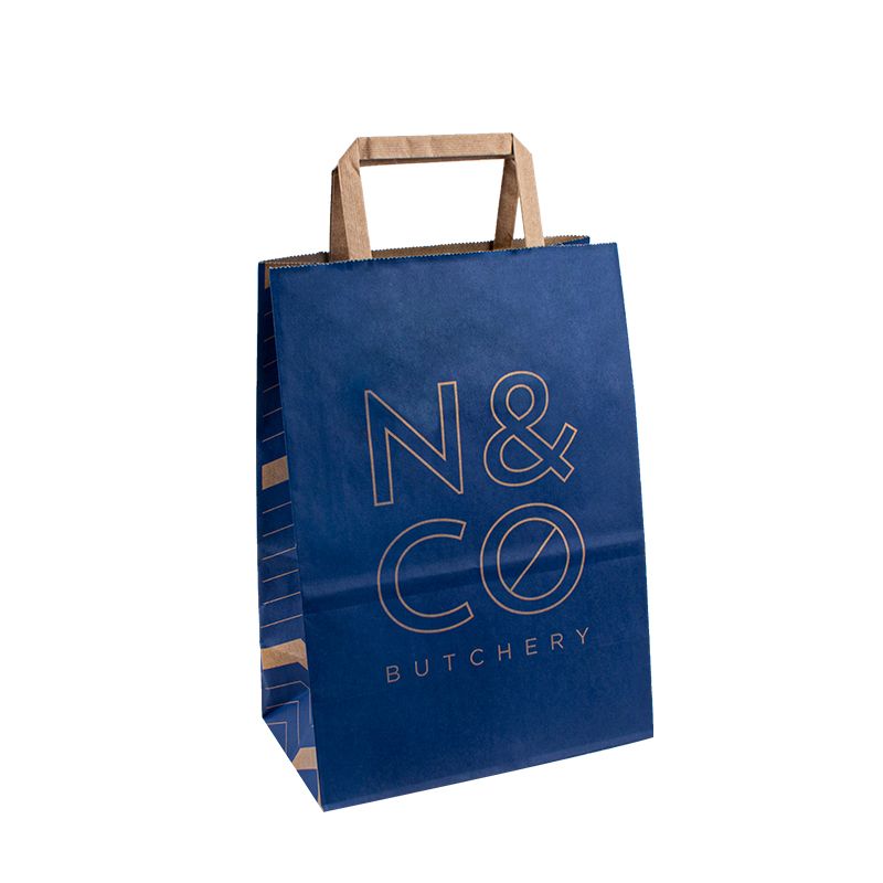 Tovární cena 120 g recyklovaná kraft papírový taška dárkovýnákupní balení Kraft Paper Bag s rukojetí Přijmout vlastní