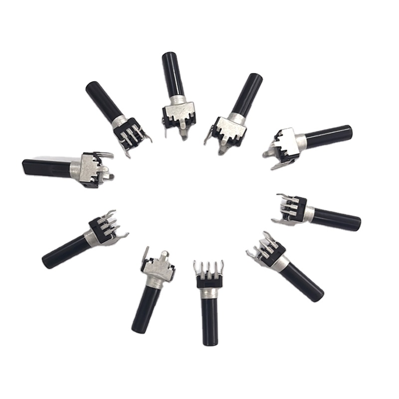 Rotační potenciometr: DB-09K 3 Pins Single Gang 9mm Vertical