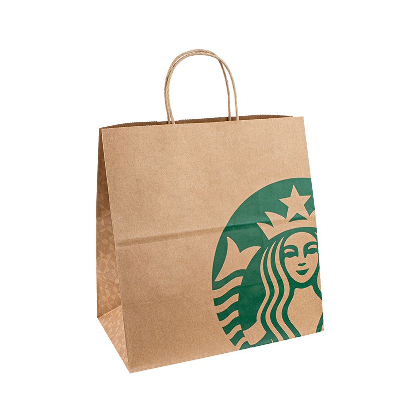 Logo papírové sáčky Logo Kraft Bag Custom Mini Paper Bag Party Bolsas děkuji papírový sáček Malý papírový sáček