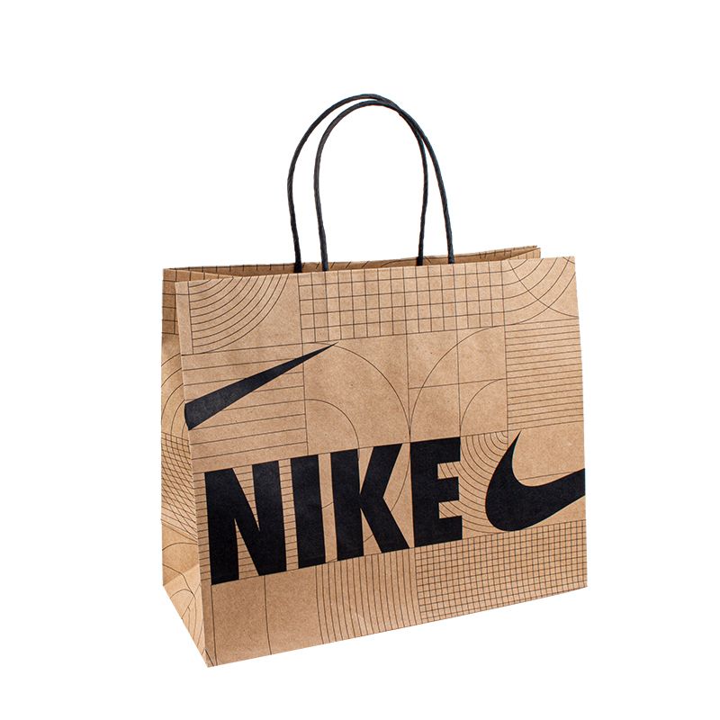 Logo papírové sáčky Logo Kraft Bag Custom Mini Paper Bag Party Bolsas děkuji papírový sáček Malý papírový sáček