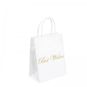 papírové taškyna balení balení papírového sáčku luxusní tašky s sebouna jídlo