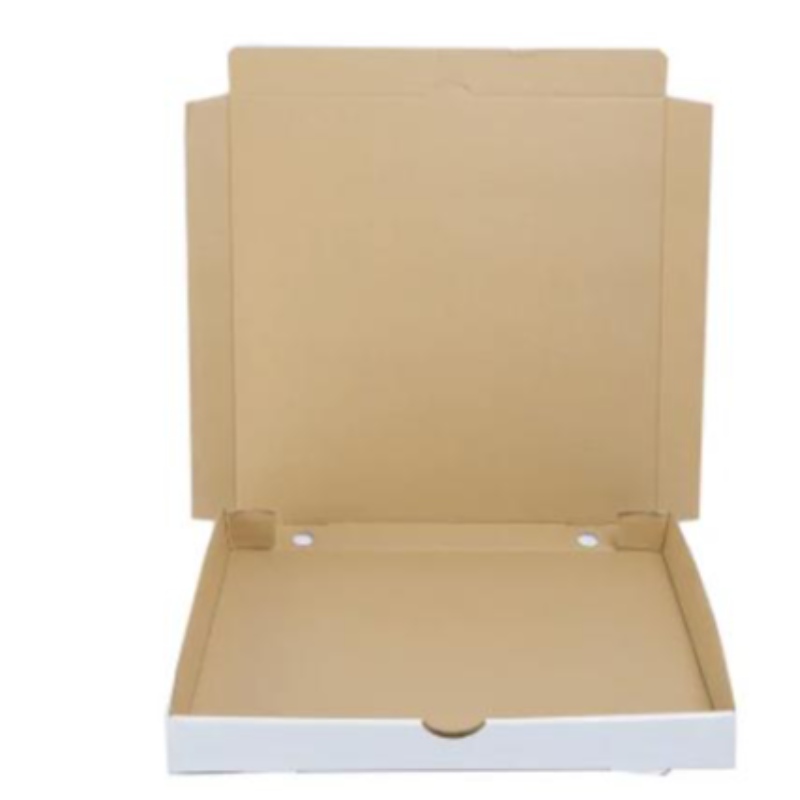 Velkoobchodna vlastní logo vytištěno 8-16 palců Ekologicky přátelský krabice balíček potravinářských papírů Pizza Box