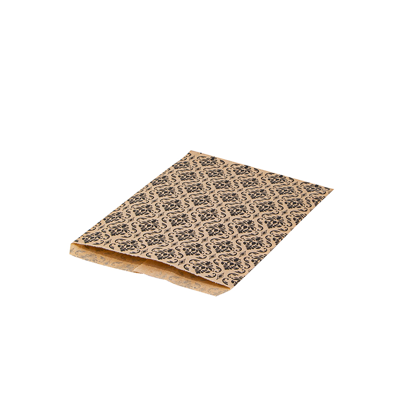 Flexo Printing Brown Bakery Takeaway Kraft Food Balení papírové sáčky s oknem