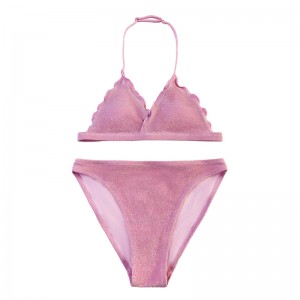 Děti \\\\ krk příruby Triangle Cup Dvoudílné plavky roztomilé