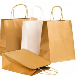 Kraft papírový sáček s vlastním logem