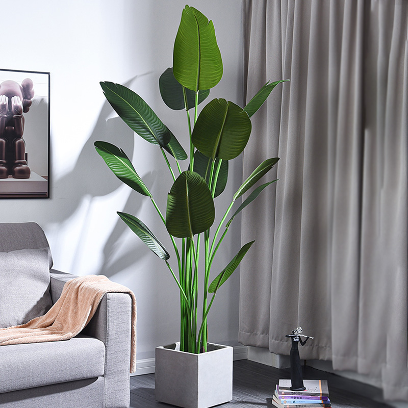 Tovární přímý umělý strom odolný živý Allseason Traveler \\'s Palm for Garden dodavatel vnitřní venkovní svatební výzdoba
