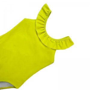 Ruffle-Strap Kids Swimwear clearance Přebytek Baby Swimwear dívky Swimwear Kids Bikini