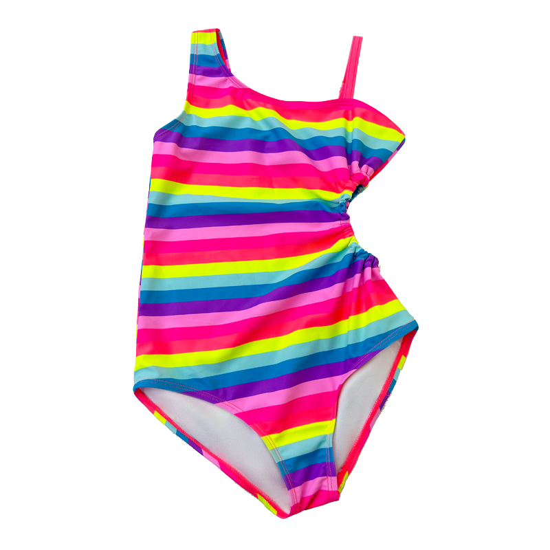 Neoprenové plavky Baby Girl Design Baby Swimwear barevné plavkyna pláž