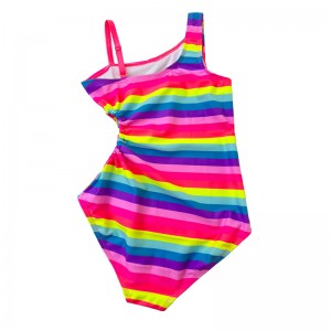 Neoprenové plavky Baby Girl Design Baby Swimwear barevné plavkyna pláž