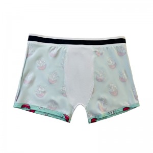 Přizpůsobit obyčejnou barvu spodního prádla Fashion Full Printed Comfort Soft Boxer Borts Briefs spodní prádlo