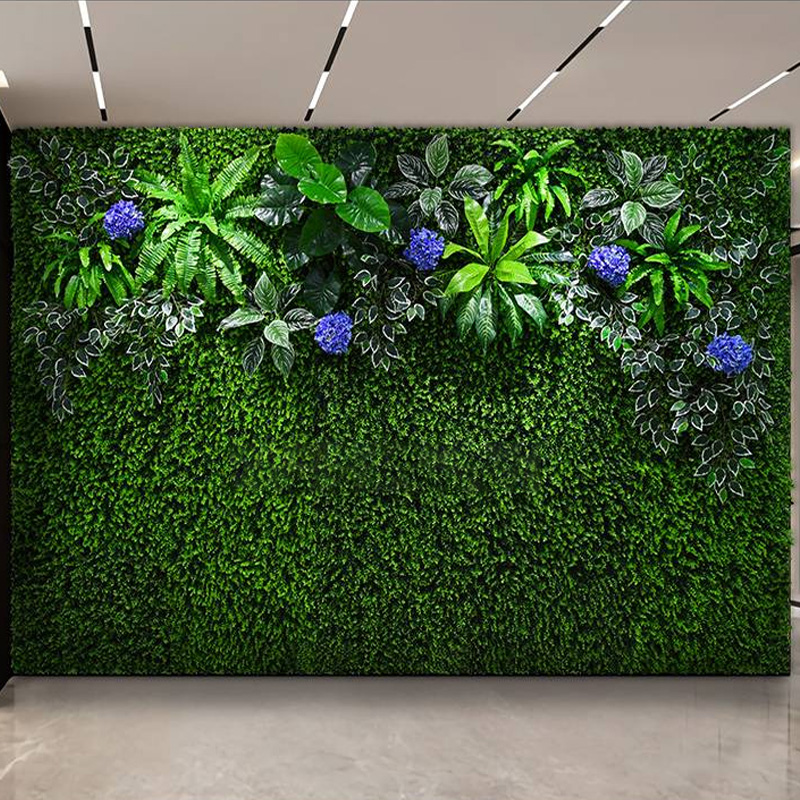 Dekorativní umělá krabice svislá zelená zahrada odolná živá tráva zeď pro zahradu dodavatel svatební výzdoba zahradnictví Zdravotní dekorace