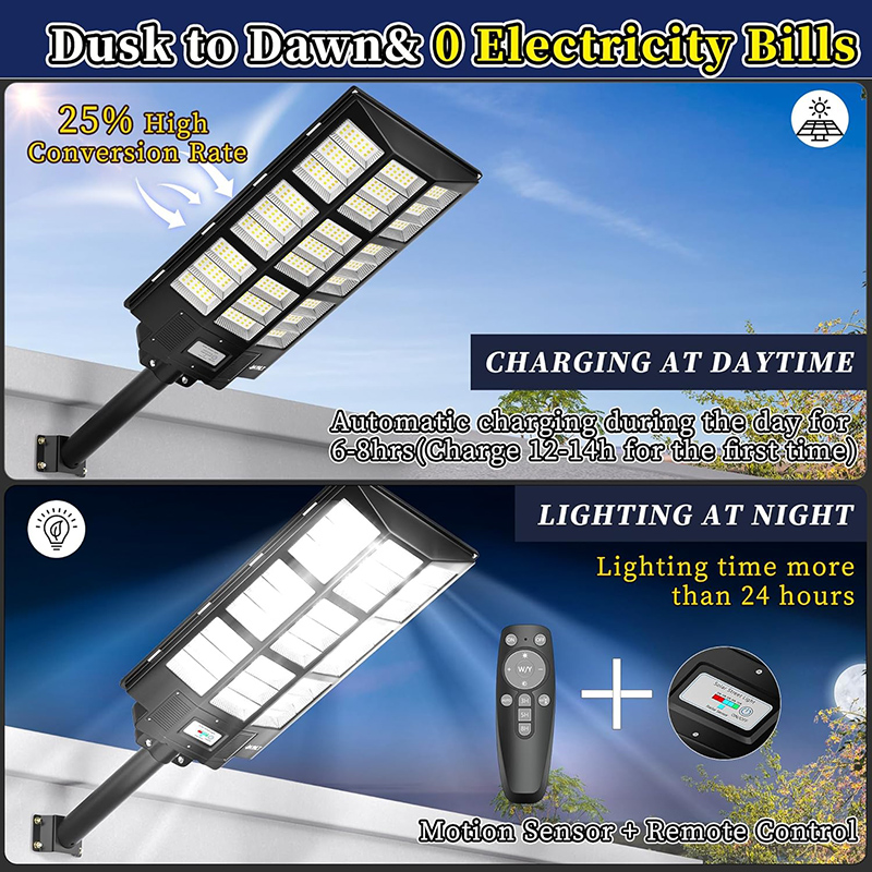 Venkovní indukční solární lampa
