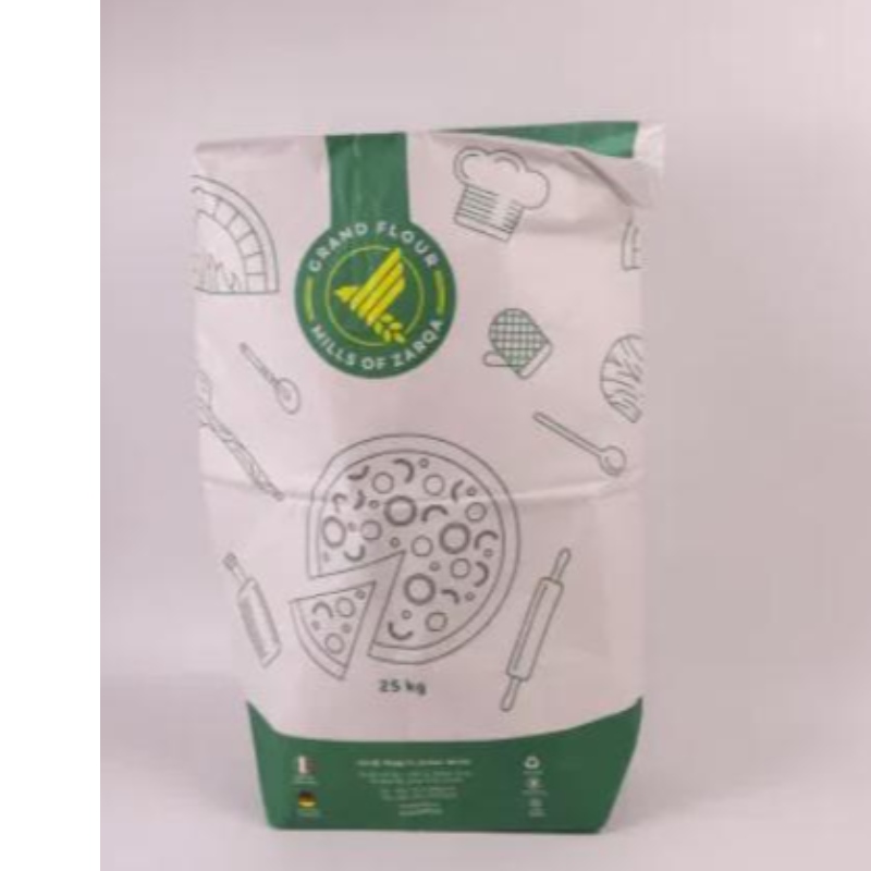 Multilayers Kraft Paper Wheat Bakery Maida Mouré balení Velikost 25 kg