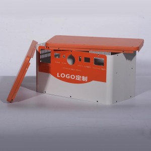 Vlastní podvozek elektrického zařízení s práškovým krytem