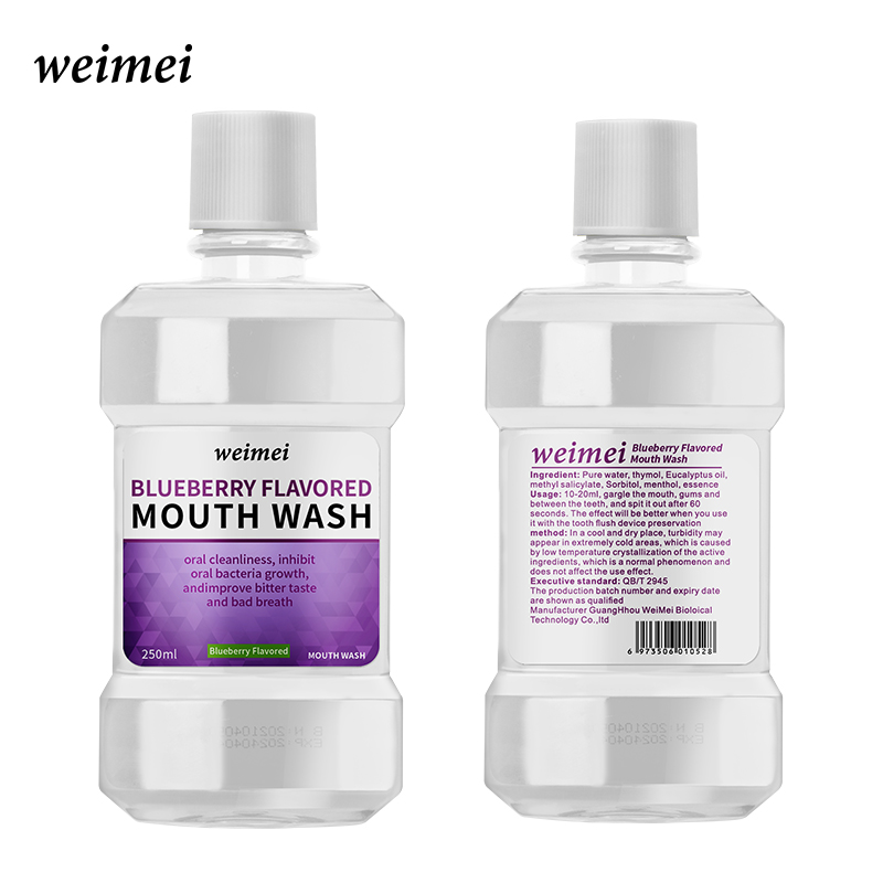 Borůvka ochucená ústní voda