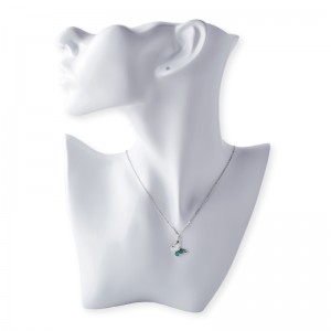 Motýlí tyč kamenný přívěsek náhrdelník 45 5 cm