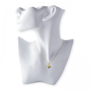 Motýlí tyč kamenný přívěsek náhrdelník 45 5 cm