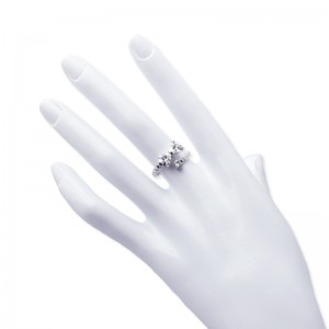 Hongde leštěný typ prsten