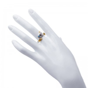 Hongde leštěný typ prsten