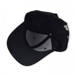 Hot Sale Custom Baseball Cap 2d vyšívané logo Ženy muži 6 panel venku sportovní čepice černá křivka okraj hlavynamontované baseballové klobouky