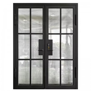 Francouzské kované vstupní dveře