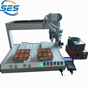 Dvojnásobek-Hlava Jet Valve Circuit Board Dispenser Machine