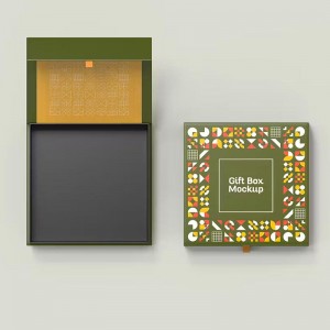 Vlastní Flip-top Kraft dárková krabička