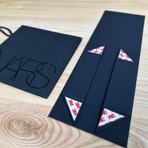 Černá skládací krabička Luxe & Sada tašek