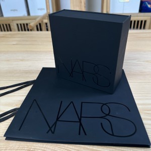 Černá skládací krabička Luxe & Sada tašek