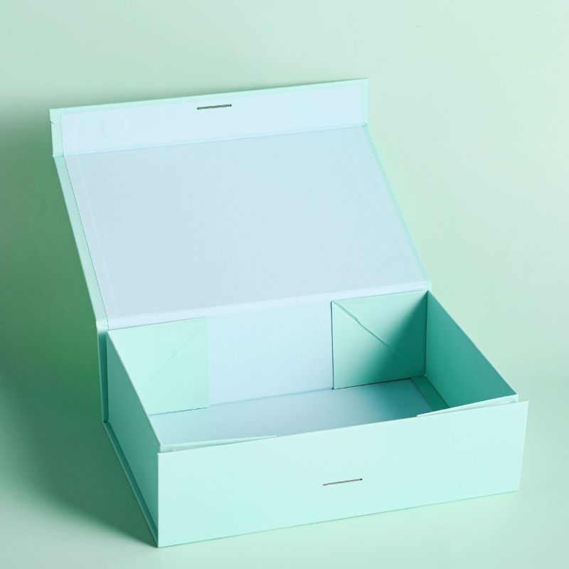 Mint elegance skládací dárková krabička