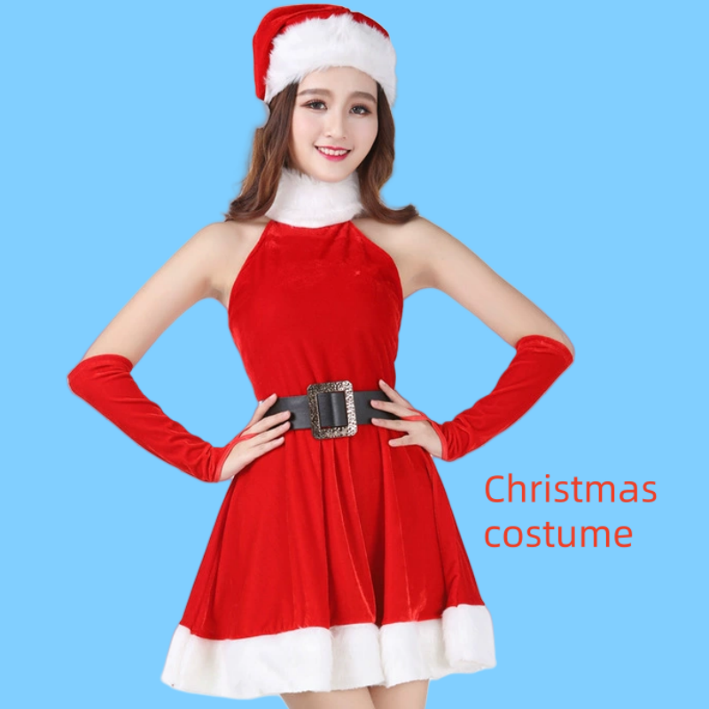 Vánoční kostým, internetová ženská kotva\Oblek, Cosplay Sexy Bunny Girl Oblečení, kostým představení, vánoční bitevní roucho, číslo položky 325 Cena: ＄ 133,99
