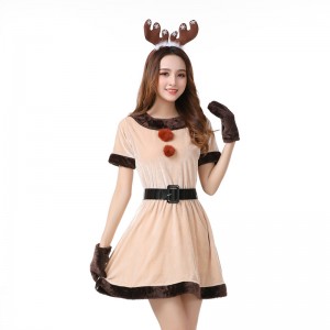 Nový - Styl vánoční uniformy, Santa - Claus - Tématické stromové sukně, kříž - Hraniční vánoční dekorace za velkoobchod232 Cena:$139,99