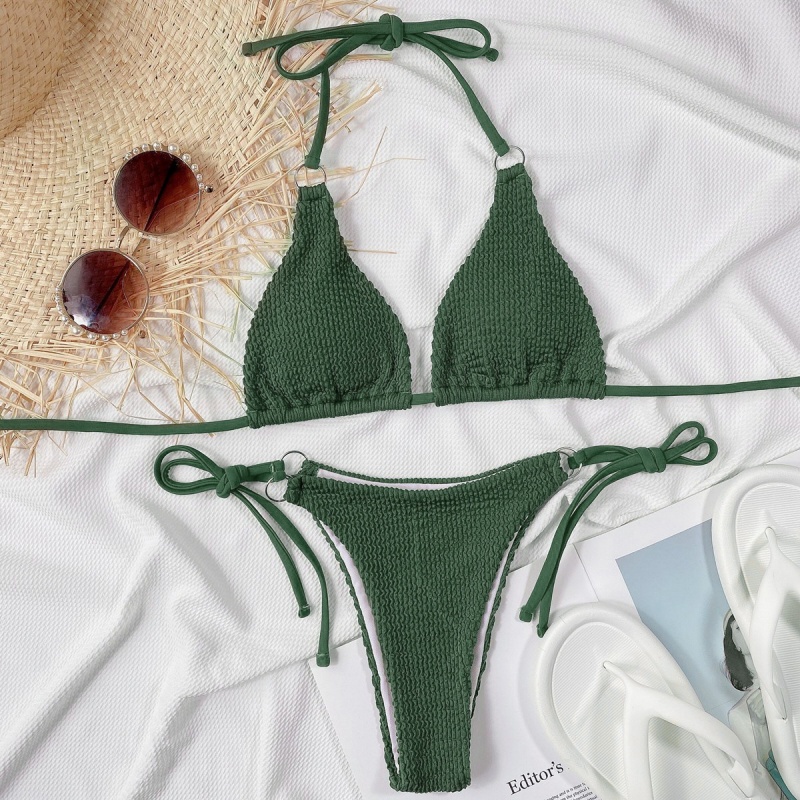 Nové plavky 2025. Evropský a Američan-Styl sexy dva-kus bikin plavky pro ženy. Stylové bikiny zahraničního obchodu za velkoobchod 8818 Cena:$79,99