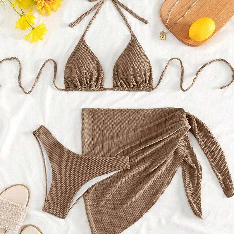 Nové 2025 Evropské a americké-Styl sexy solidní-barva dva-kus bikin. Vhodné pro zahraniční obchod a kříž-hranice e-Obchodna Amazonu a Aliexpress. Tethered Bikinis 8942 Cena:$99,99