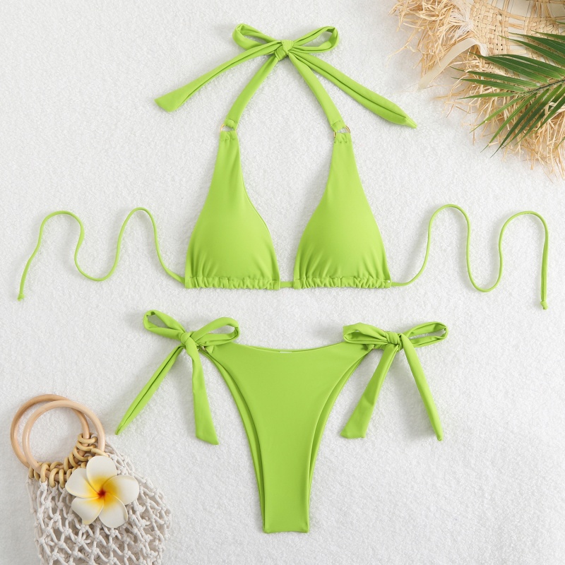 Nové 2025 Evropské a americké-Styl BIKINIS CHISION. Tři-kusnových plavek pro ženy, k dispozici ve více barvách. Dva-kus plavky s sexy designem QT25017 Cena:$79,99