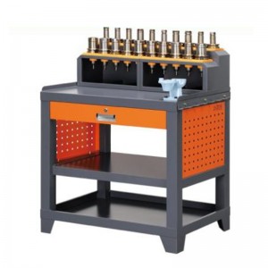 Šedá vyčnívající - Platform Bench Vise Workbench