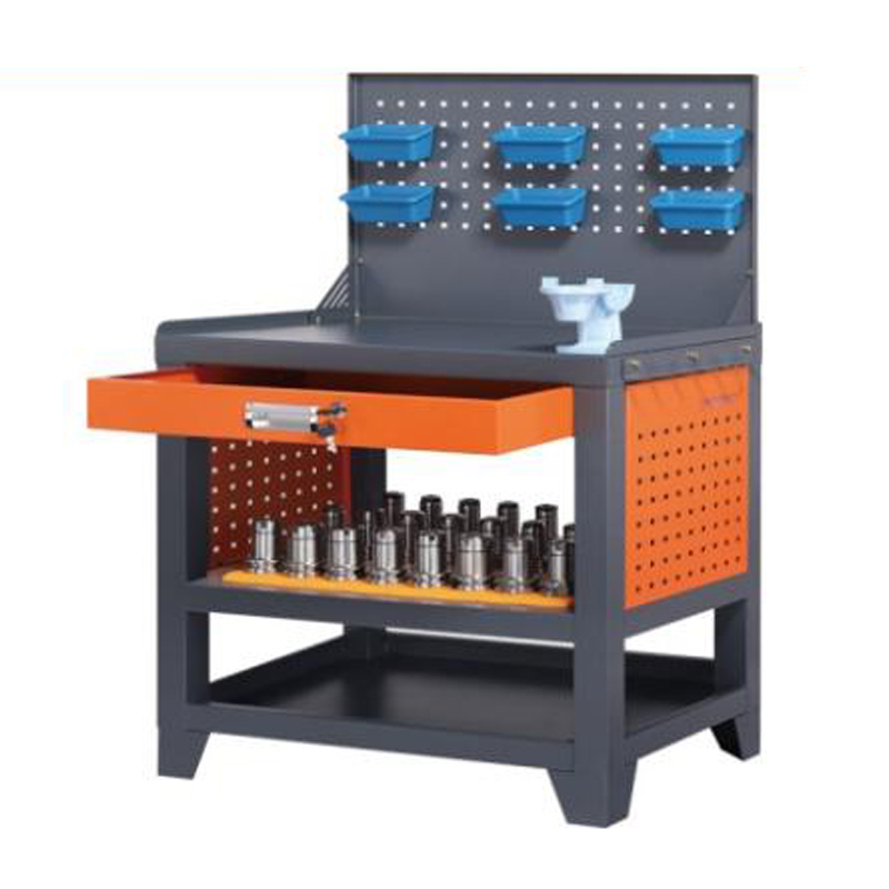 Šedá vyčnívající - Platform Bench Vise Workbench