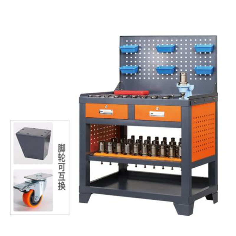 Šedá vyčnívající -PlatformBench Vise Workbench